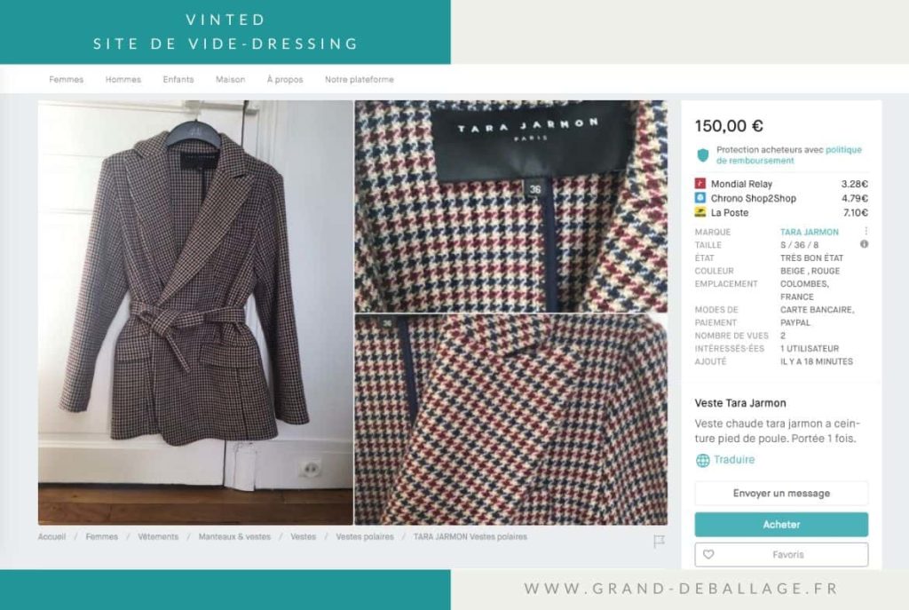 site-vinted-vide-dressing-avis