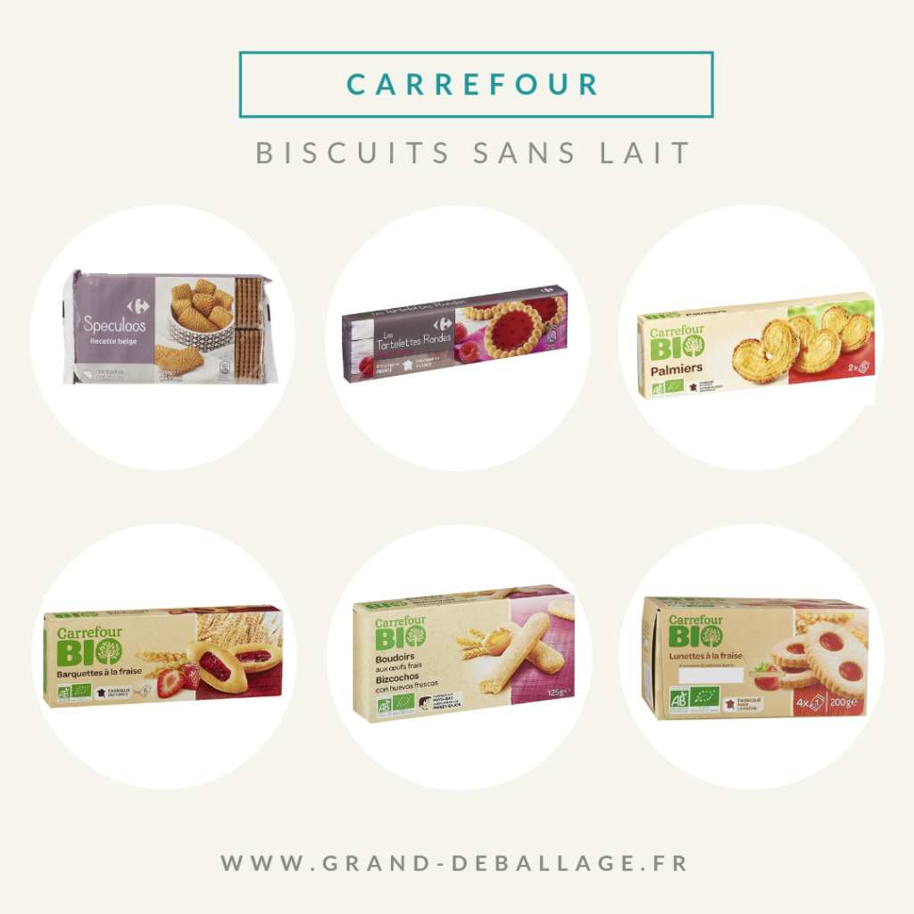 Biscuits Sans Lait De Supermarche