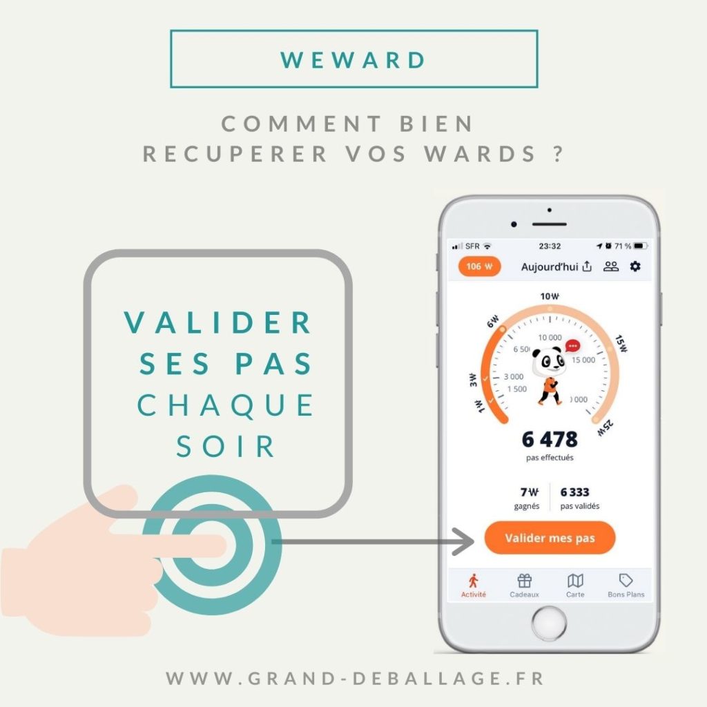 APPLICATION WE WARD VALIDER SES WARDS