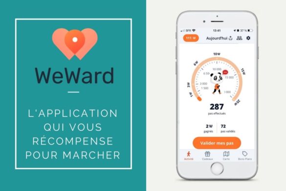 AVIS SUR APPLICATION WEWARD