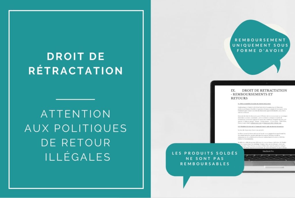 Droit de rétractation en cas d