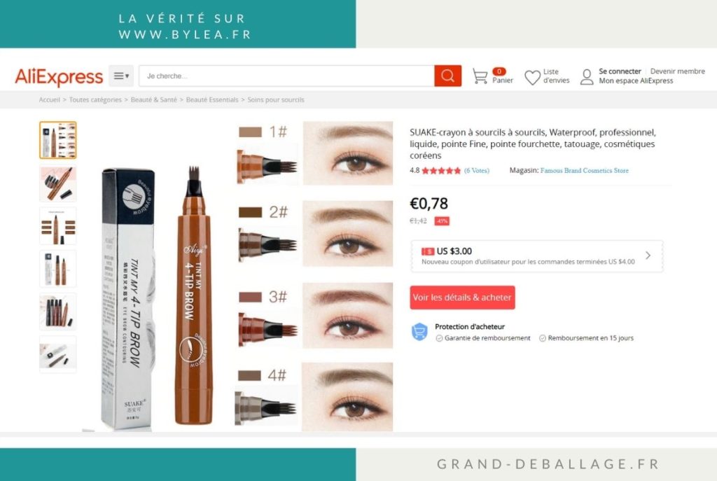 AVIS BYLEA SOURCILS COFFRET CODE PROMO (9)