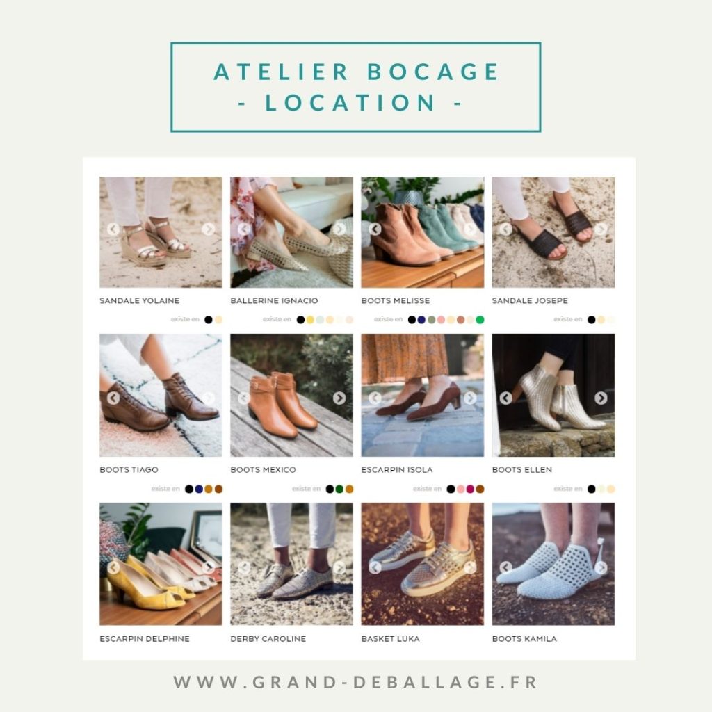 ATELIER BOCAGE LOCATION DE CHAUSSURES AVIS