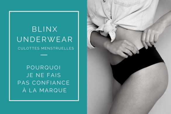 AVIS BLINX UNDERWEAR CULOTTES MENSTRUELLES