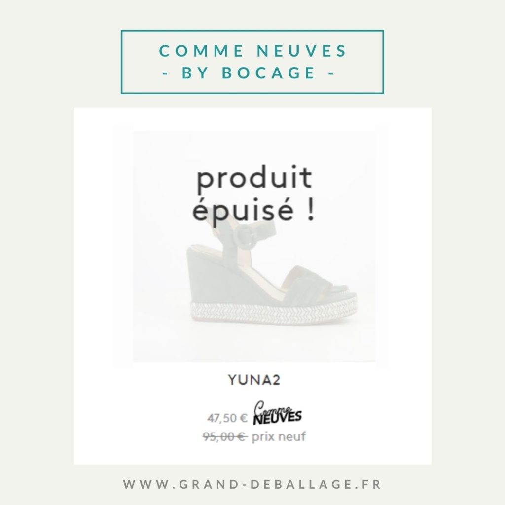 COMME NEUVES BY BOCAGE CHAUSSURES OCCASION (4)