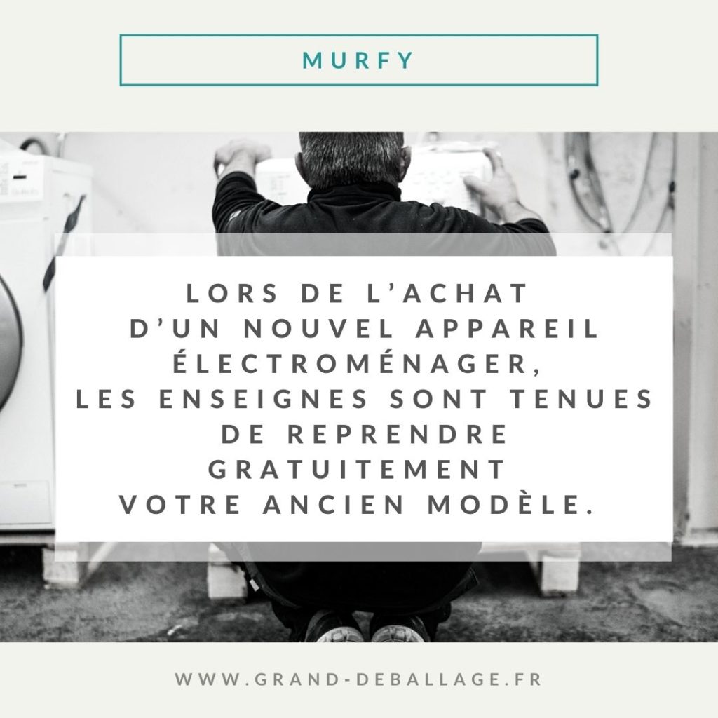 murfy startup enlevement electromenager a domicile