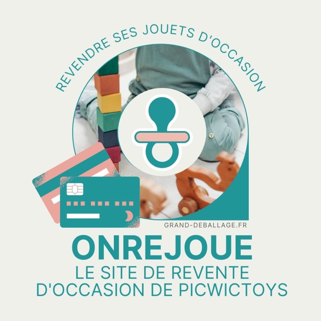 revendre les jouets d'occasion de bébé chez picwictoys