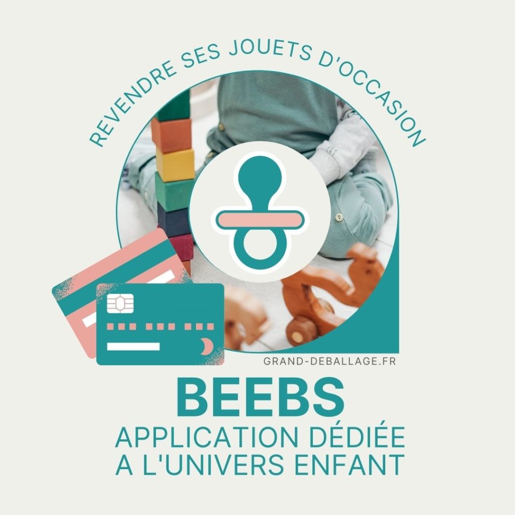 revendre les jouets d'occasion de bébé sur BEEBS