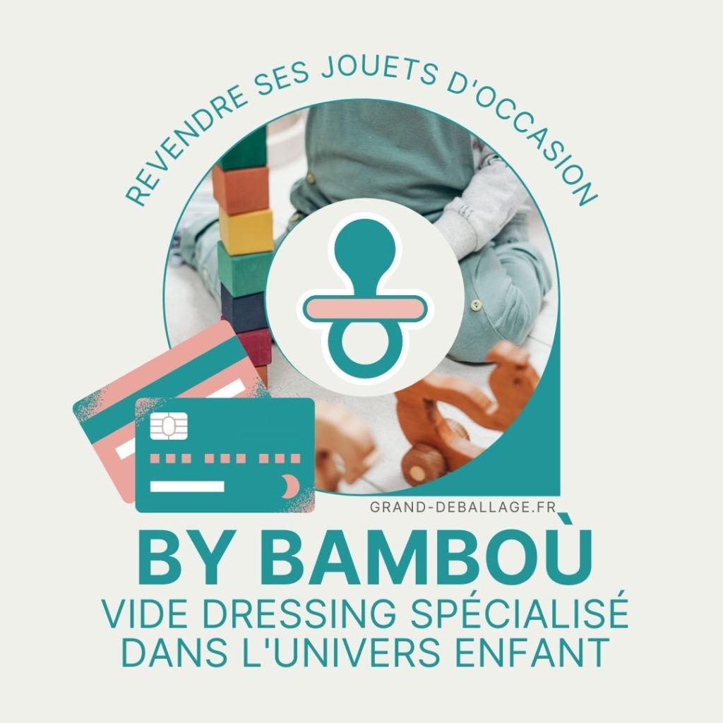 revendre les jouets d'occasion de bébé sur BY BAMBOU