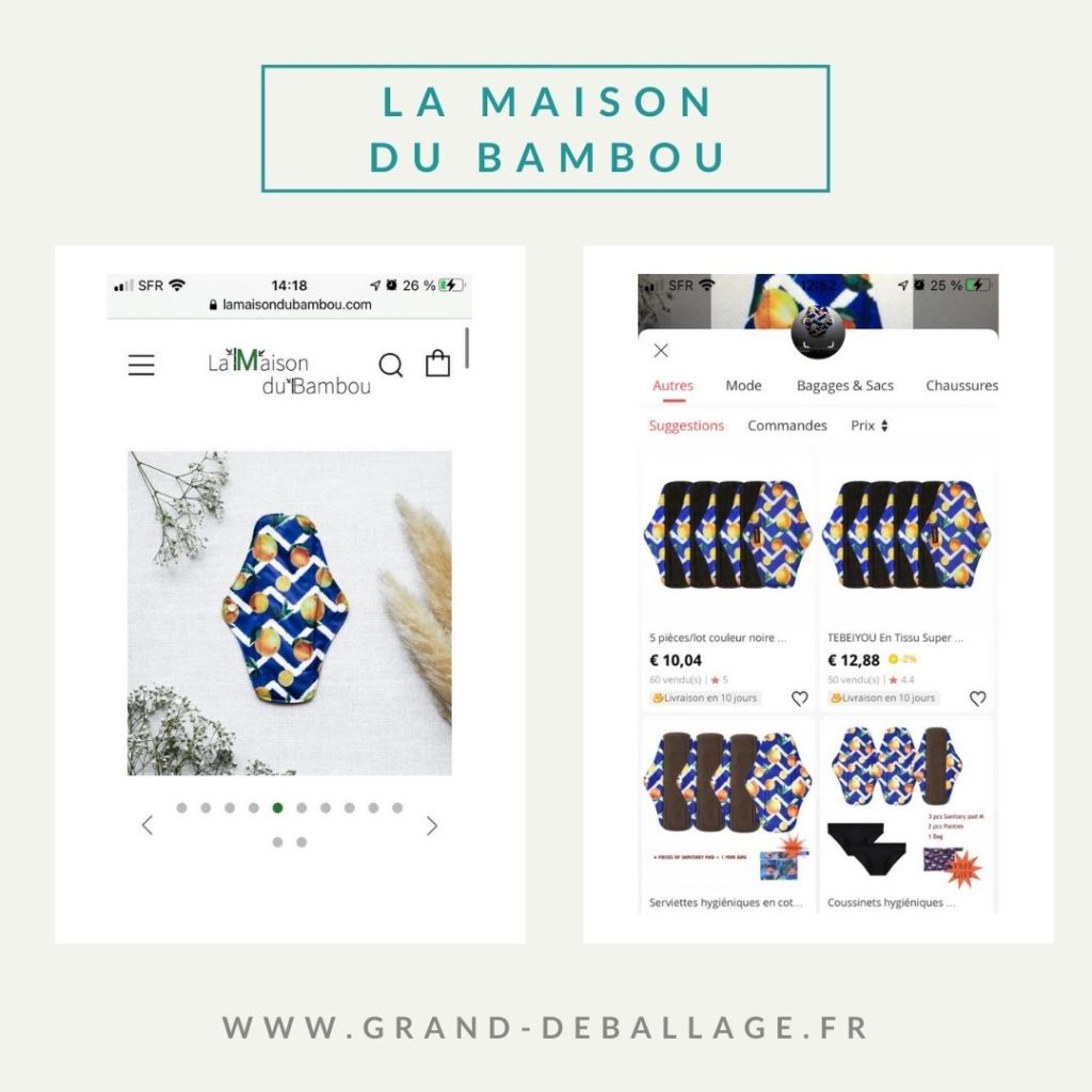 AVIS LA MAISON DU BAMBOU SERVIETTES ALIEXPRESS