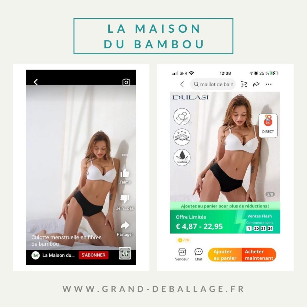 AVIS LA MAISON DU BAMBOU CULOTTES MENSTRUELLES