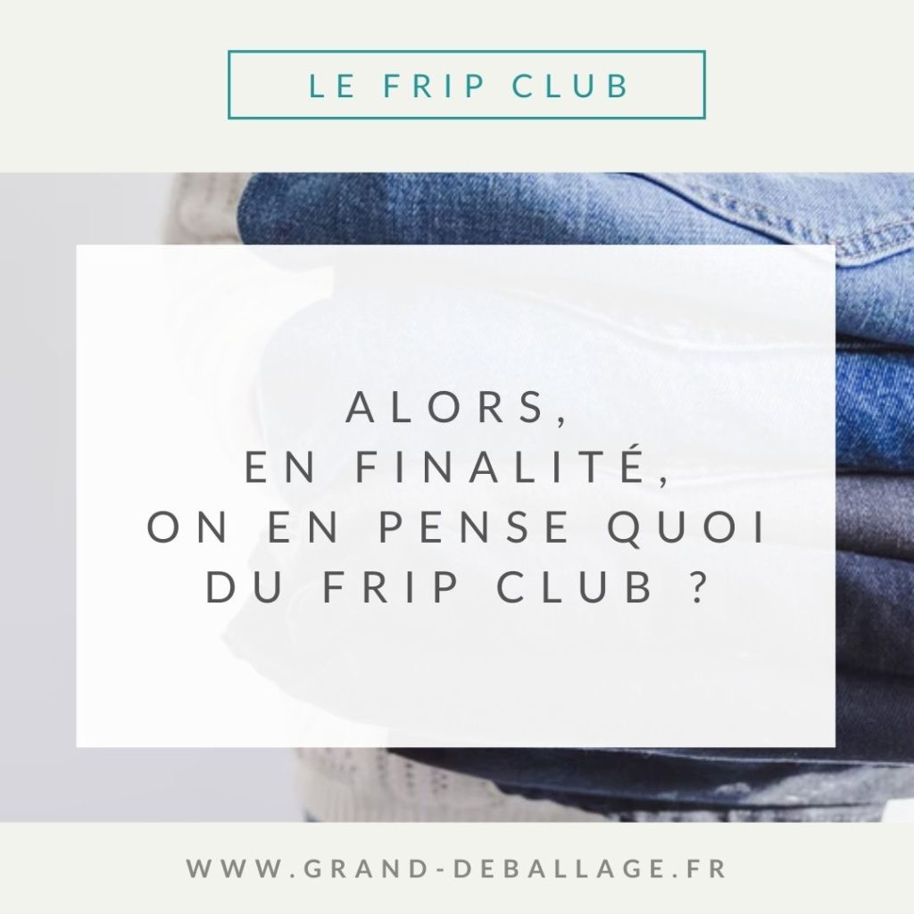 MON AVIS SUR LE FRIP CLUB LYON