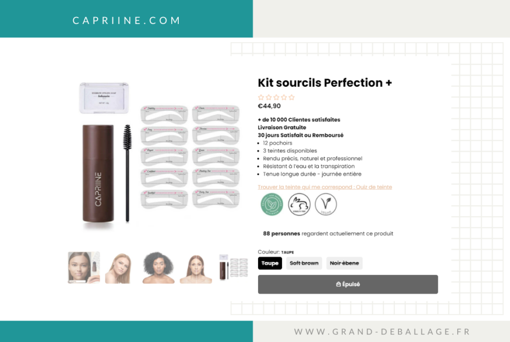 AVIS CAPRIINE - TAMPON SOURCILS (22)