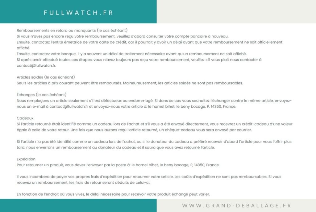 AVIS FULLWATCH MONTRE CONNECTEE (14)