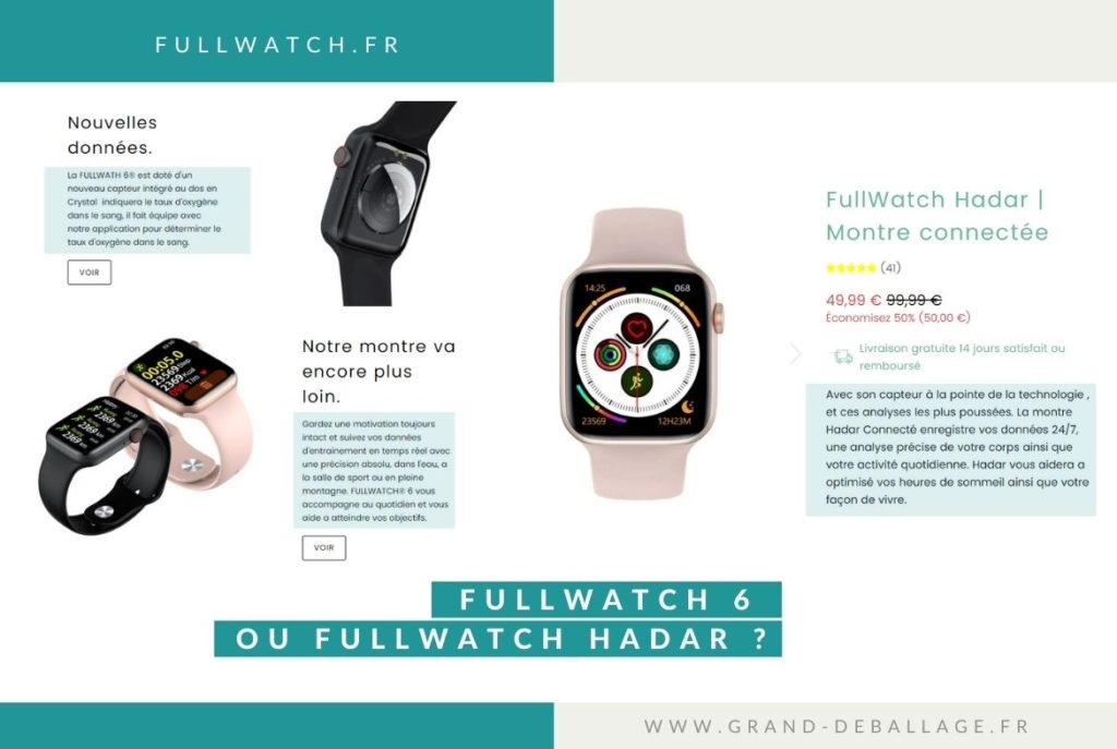 AVIS FULLWATCH MONTRE CONNECTEE (14)