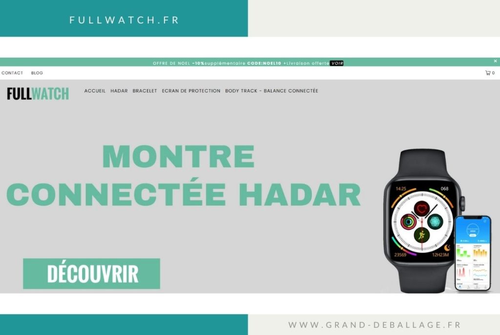 AVIS FULLWATCH MONTRE CONNECTEE (14)