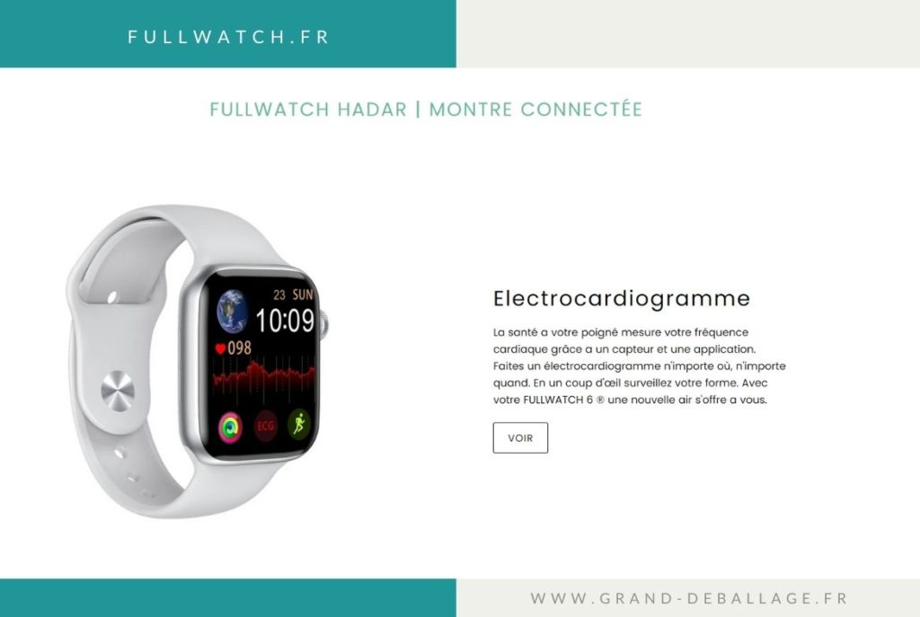 AVIS FULLWATCH MONTRE CONNECTEE (14)