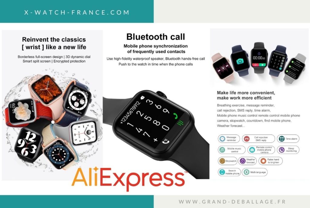 AVIS XWATCH MONTRE CONNECTEE 