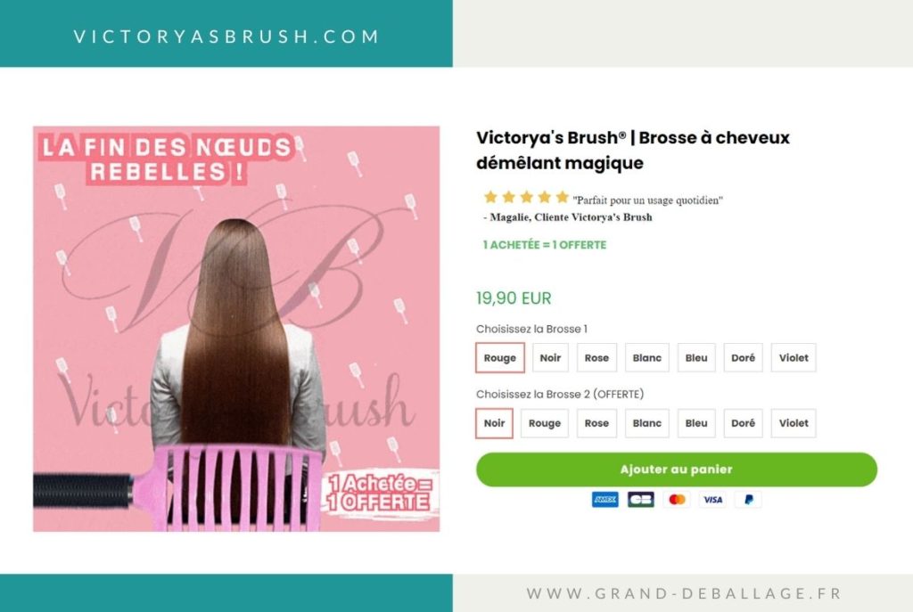 AVIS victoryasbrush BROSSE