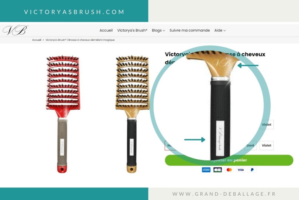 AVIS victoryasbrush BROSSE