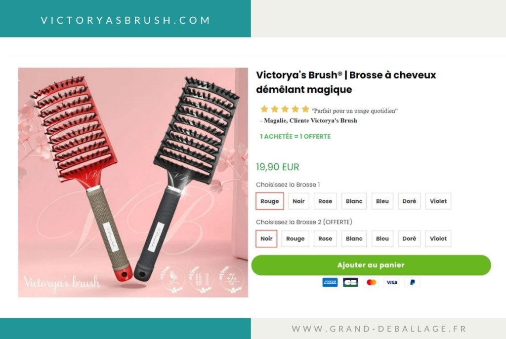 AVIS victoryasbrush BROSSE