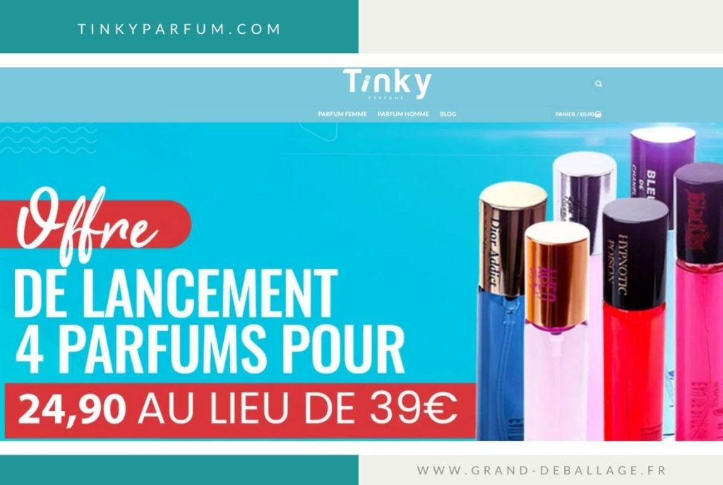 TINKY PARFUMS GENERIQUE AVIS