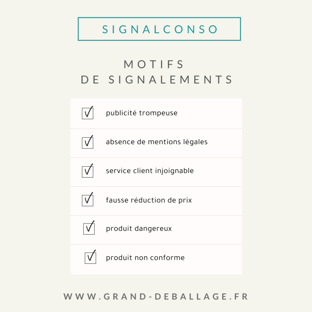 SIGNAL CONSO COMMENT CA MARCHE