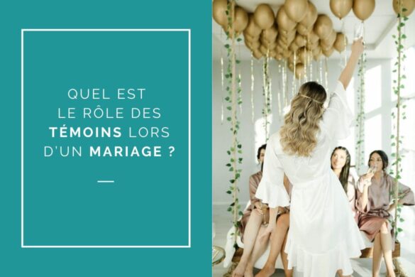 Quel est le rôle des témoins lors d'un mariage