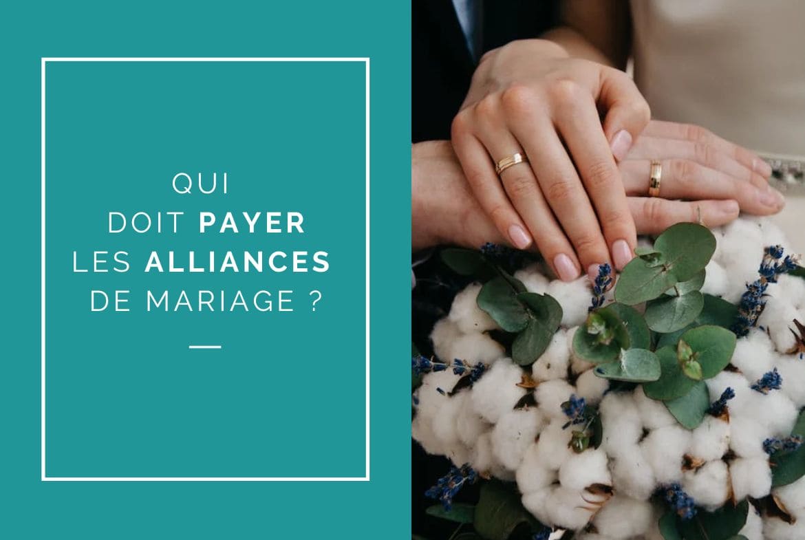 Qui doit payer les alliances de mariage
