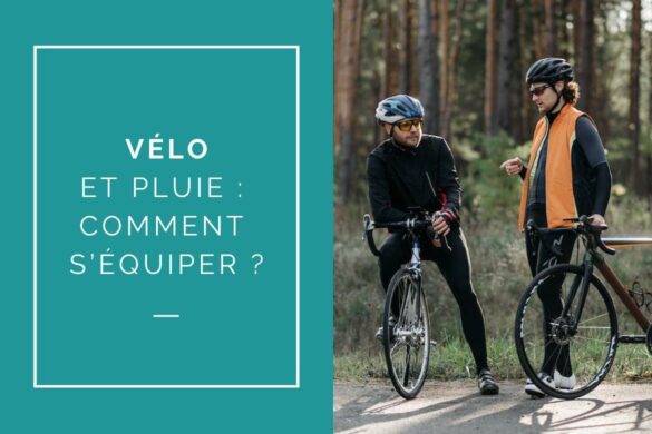 velo sous la pluie